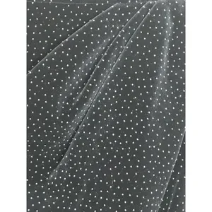 Theory Pleat Wrap Skirt Women 0 Black White Dot Velvet J0904301 Holiday thumbnail 4