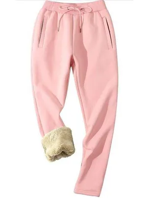 NEW Thermal Fleece Jogger Sherpa Lined Athletic Sweatpants 2X thumbnail 1
