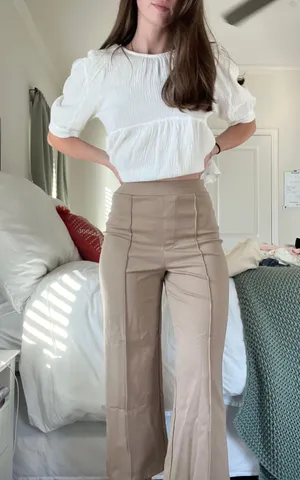 H&M Brown/Beige Pants thumbnail 2