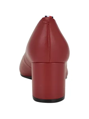 Tommy Hilfiger Nanya Block Heel Pumps TWNANYA Red 8.5M thumbnail 11