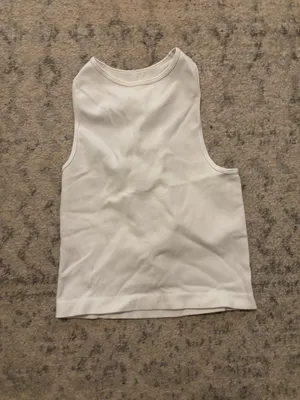 White Free People Tank Top thumbnail 1
