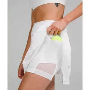 Lululemon Side-Pleat High-Rise Tennis Skirt White Size 8 NWT thumbnail 5