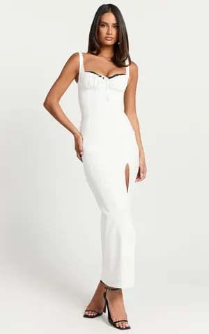 New Showpo Xander Maxi Dress Corset Panel Front Dress Size Small MSRP $99 thumbnail 3