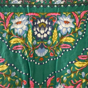 Matilda Jane Evergreen Peplum Top boho floral‎ long sleeve feminine medium thumbnail 2