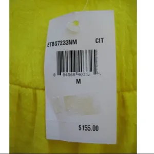 NWT Yellow Beaded Top  thumbnail 5