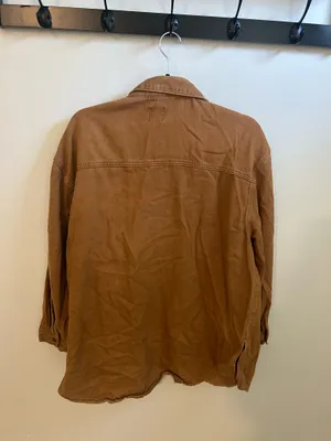 Princess Polly Oversized Button Down Shirt Brown thumbnail 3