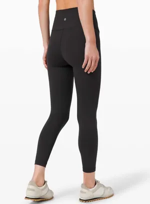 Lululemon Wunder Train High-Rise Tight 25" Black (First Release) 8 thumbnail 5