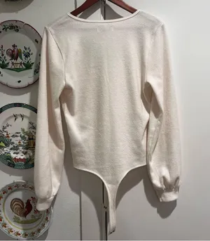 Abercrombie and Fitch V Neck Knit Bodysuit thumbnail 9
