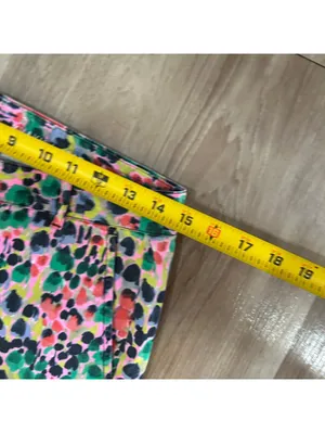 Gap Y2K Women's Abstract Animal Print Skinny Jeans Multicolor Slim Fit US0 Edgy thumbnail 6