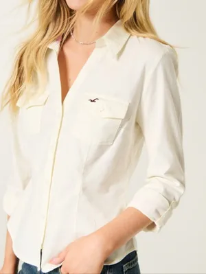 Hollister Easy Button Front Icon Shirt thumbnail 1