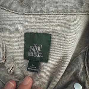 Wild Fable Light Gray Denim Jacket thumbnail 2