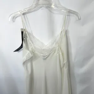 VTG Vanity Fair Modern Romance 36 Ivory Lace Slip Nightgown Sleepwear NWT 1808‎ thumbnail 8