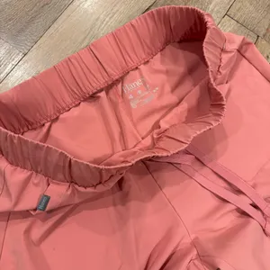 Hanes Comfort Fit Women's Scrub Joggers in Rose Pink, Size Medium thumbnail 9