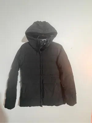Marmot Black Hooded Women's Puffer Jacket- XS thumbnail 2