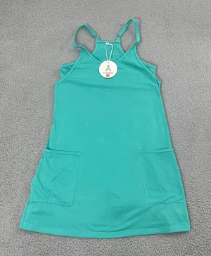 Anrabess Athletic Dress Women S Cyan‎ Summer Tennis Active Romper thumbnail 1