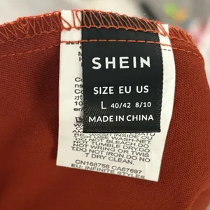 SHEIN Orange Sleeveless Camisole Top thumbnail 4
