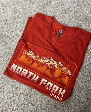 Graphic Tshirt Outdoor Orange Size M thumbnail 3