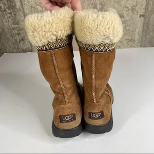 Ugg Ultimate Cuff Shearling Boots Size‎ 6 thumbnail 3