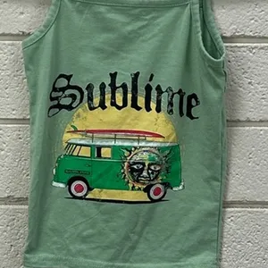 Sublime Band Green Tank size XS thumbnail 3