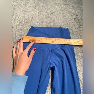 Aerie offline real me Blue High-Waisted Leggings 7/8 small thumbnail 3