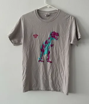 Jerzees Dri-Power Active Hunger U T-Shirt Size Small Dinosaur Graphic thumbnail 1