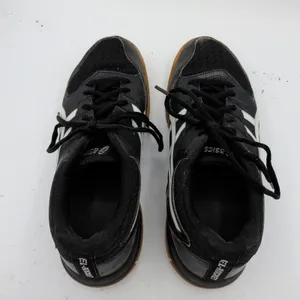 Asics Gel-Rocket 9 Womens‎ 8.5 Black White Gum Indoor Court Shoes 1072A034 thumbnail 6