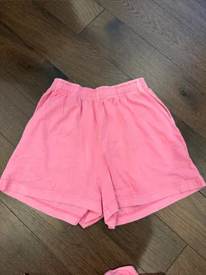 Stile Women’s Pink Short Sleeve & Short Matching Set - Small - C72-091 thumbnail 8
