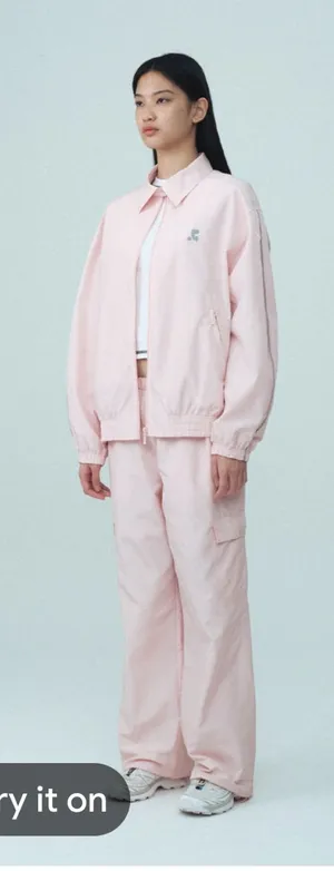 Rest&‎ Recreation Pink Wide Cargo Pants Size Small NWT thumbnail 1