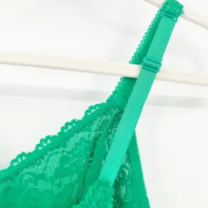 Torrid Womens Y2K Coquette‎ V-Neck Floral Lace Camisole Cami Top Size 2X Green thumbnail 5