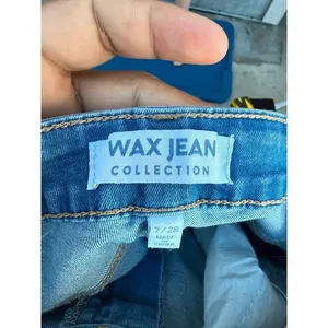 Women’s Wax Jean collection light blue high rise flare jeans size 7/28 thumbnail 5