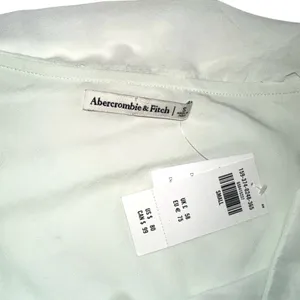 NWT Abercrombie & Fitch One-Shoulder Mini Chiffon Mini Dress SMALL thumbnail 5