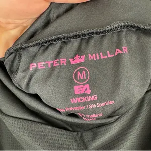 Peter Millar Black Pleat Back Skort Golf Tennis Size Medium thumbnail 3
