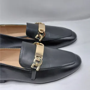 Yoki Edline-36 Women's Dress Loafers Size 6 Black Slip On Casual Comfort Shoes thumbnail 3