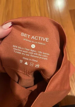 Set Active Leggings And Bra Set M thumbnail 4