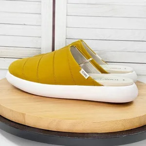 TOMS Alpargata Mallow Puffer Mules Shoes Mustard Yellow 9.5‎ thumbnail 3
