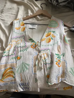 Paper Heart Euro Summer Tie Vest🌞 thumbnail 2