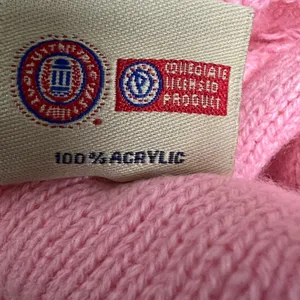 Top of the World University of Florida Womens White & Pink Cable Knit Beanie EUC thumbnail 5