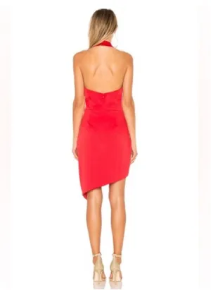 Elliatt x Revolve Camo Dress in Red Small thumbnail 3