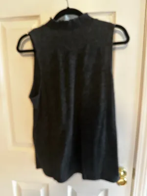 Sleeveless Smocked Neck Women’s Top thumbnail 4