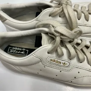 Adidas originals super sleek‎ white sneakers size 7 thumbnail 3