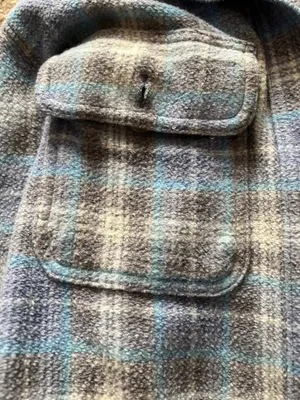 American Eagle Oversized Plaid Shacket thumbnail 2