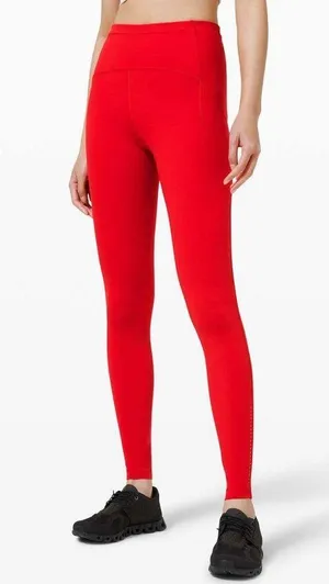 Lululemon NWOT Swift Speed HR Tight 28" - Dark Red (First Release) - 2 thumbnail 3