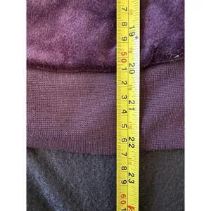 Nike Velour‎ Track Jacket Women's Small Purple Gold Preowned Y2K 2000's Vibes thumbnail 7