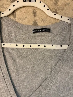Brandy Melville V-Neck Tee thumbnail 2