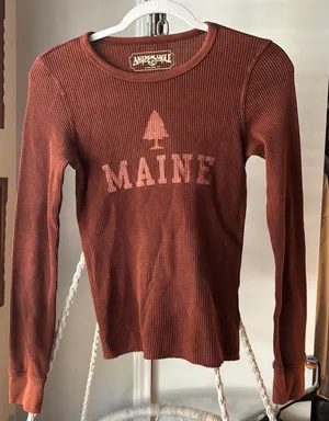 American Eagle Outfitters Long Sleeve Top Maine thumbnail 1