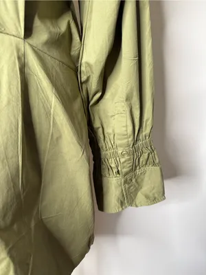 En Saison Sage Green Hardin Long Sleeve Shirt Dress thumbnail 8