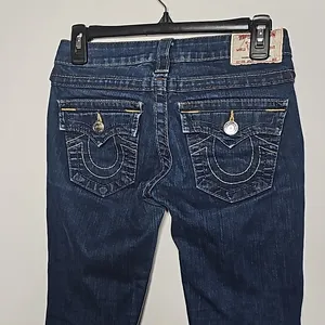 True Religion Julie skinny low rise jeans blue size 25 thumbnail 3