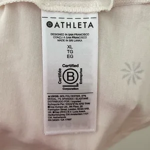 Athleta Air Out Cinch Tank in Magnolia White XL thumbnail 9