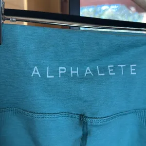 Alphalete Halo Leggings Vivid Teal Blue Womens Size Large thumbnail 11
