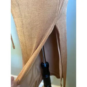 Windsor Shimmer Cut-Out Tie Front Midi Dress NWT Large Y2k boho resort beach dai thumbnail 5